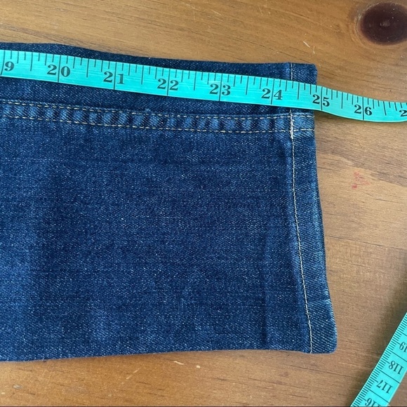 Acne Kex Raw Dark Wash Skinny Jeans - Picture 5 of 9